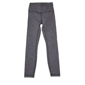 Lululemon Heathered Gray Active Leggings Size 4